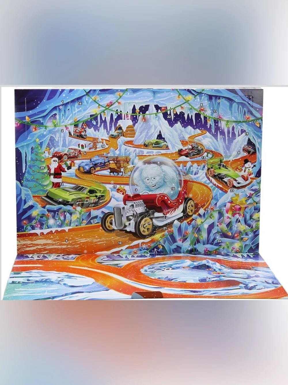 Hot Wheels 2026 Advent Calendar 24 Days 10 Cars & 23 Accessories